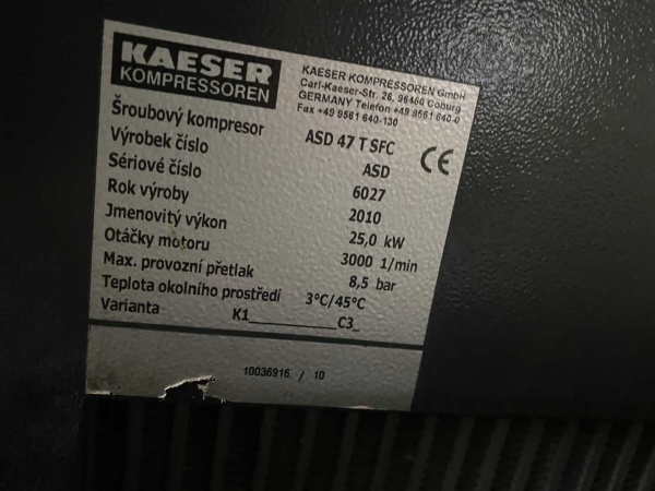 KAESER ASD 47T SFC 8,5