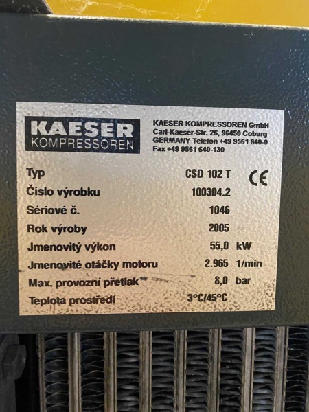 KAESER CSD 102T 8,0